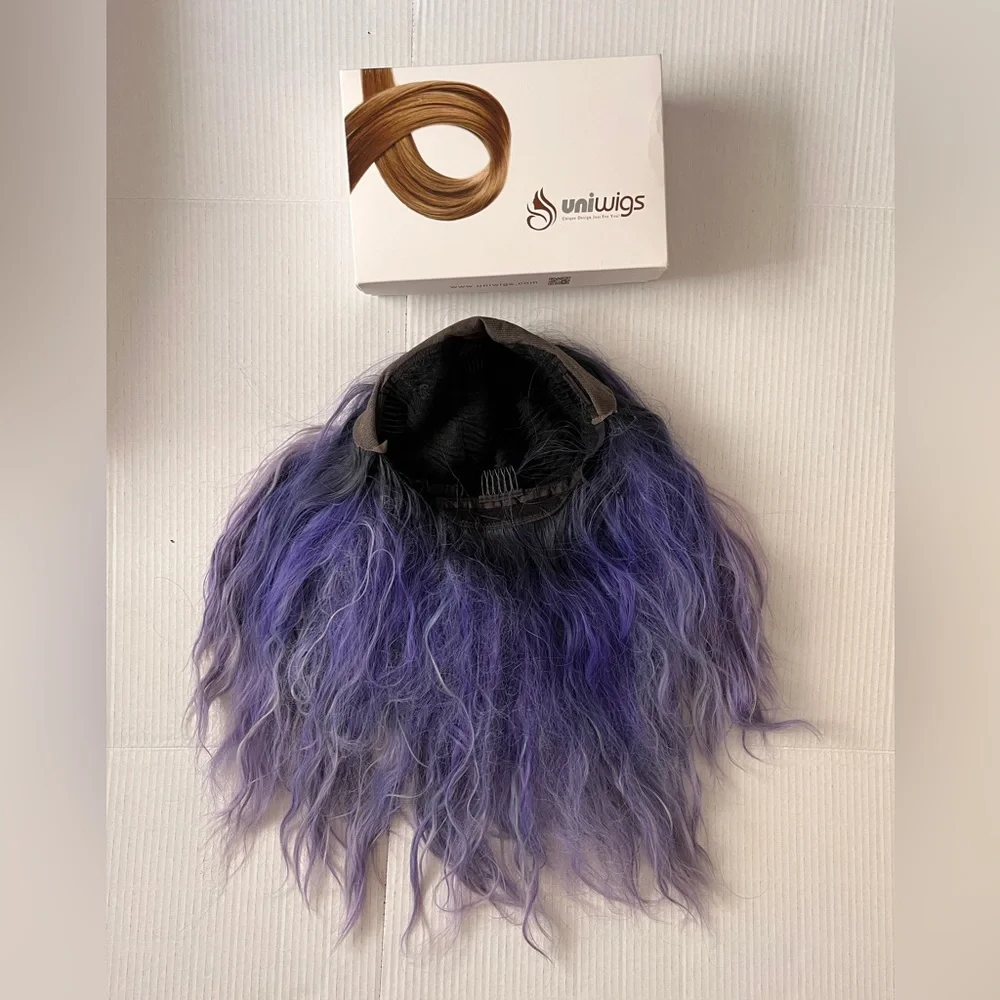 Lavender ombré colored Uniwigs